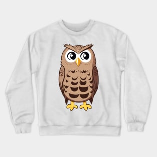 Single Owl Crewneck Sweatshirt